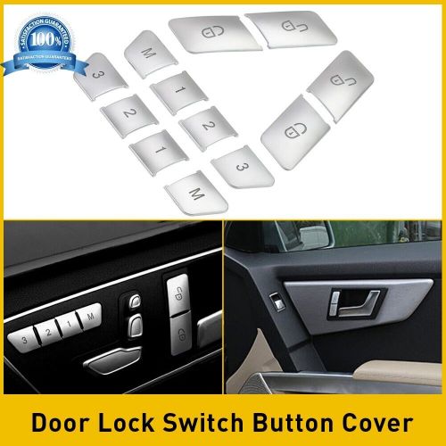 Door Seat Adjust Button Cover Switch Trim Silver For Mercedes Benz ML 2012-2015, US $14.99, image 9