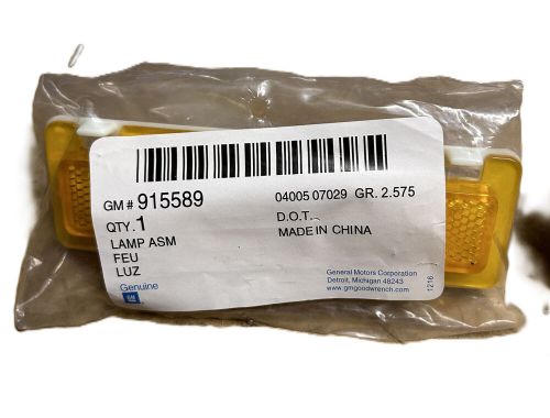 ORIG GM 1982 1992 CAMARO FRONT SIDE MARKER LAMPS PR 915589 915590 MADE IN CHINA, US $34.95, image 2