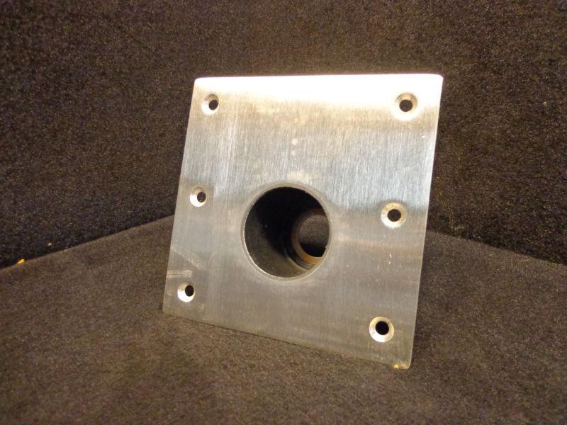 Stainless steel attwood #238340 offset base 7"x7", 2 3/8 " (id), 3 3/8" depth, 