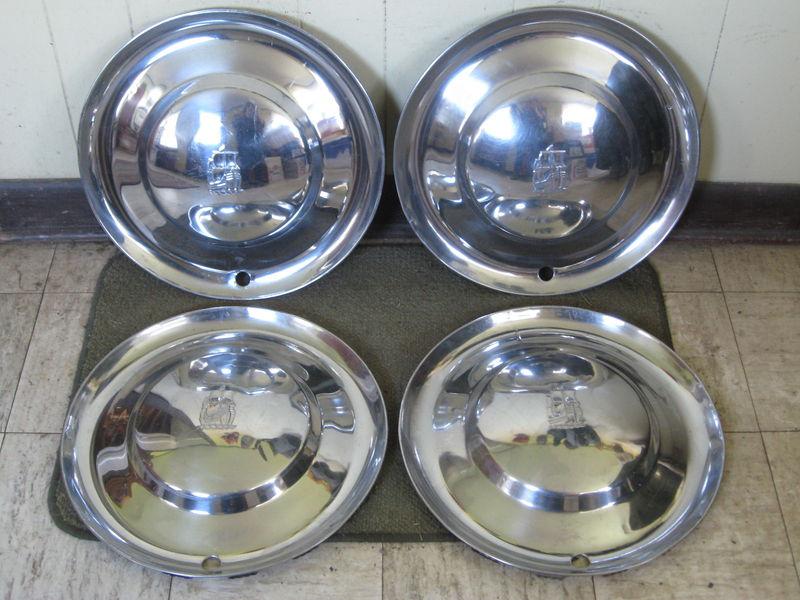 1953 plymouth hub caps 15" wheel covers set of 4