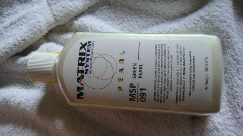 Matrix systems pearl msp091 green same as ppg prl91