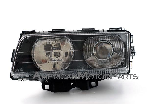 Left driver side replacement headlight halogen type only 95-98 bmw 7-series