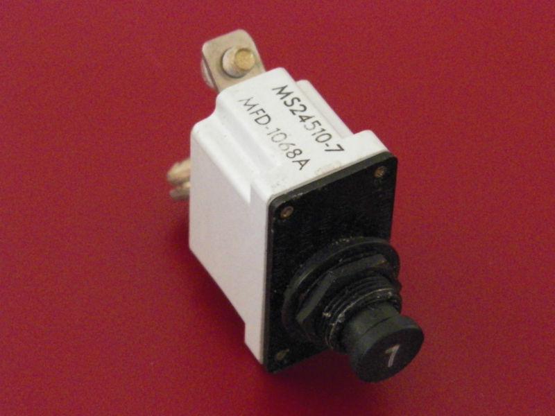 Klixon 7 amp circuit breaker