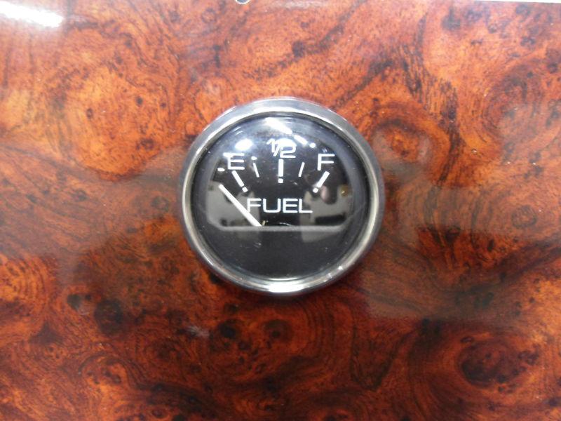 Boat panel with switches and fuel gauge control instruments # 2