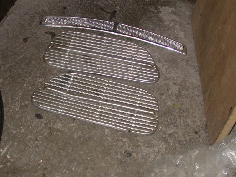 Volvo 122 front grills and cowl, used good condition