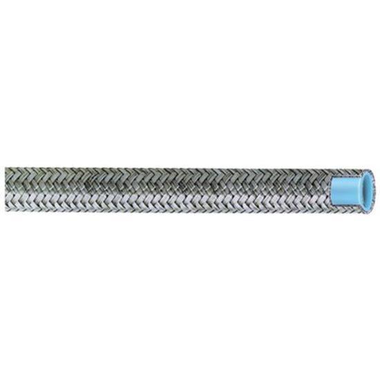 New 9 ft aeroquip an10 stainless steel braided ac/refrigerant hose, .53" id