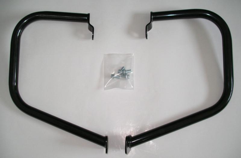 Gloss black  engine guard highway crash bar for suzuki vl800 c50 & m50 2001-2009