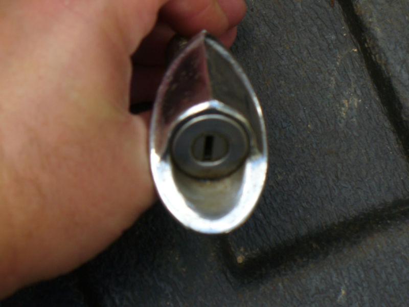 1963 mercury meteor original vintage trunk lock