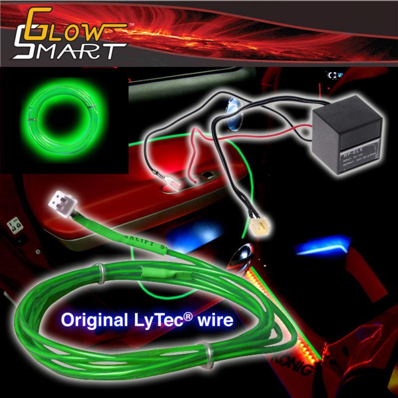 El wire 15ft light glow rope with 12v transformer gr