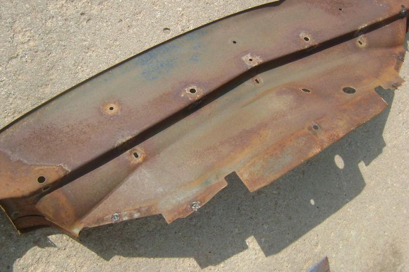 1952 52 Plymouth FRONT SPLASH PANEL SOLID 1951 51 Belvedere Cranbrook, US $125.00, image 7