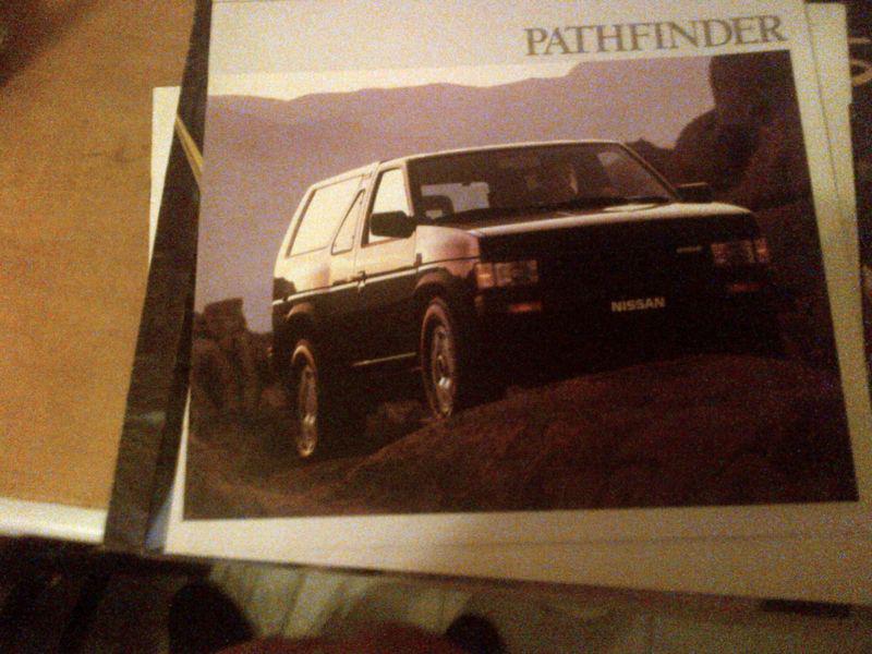 Purchase 1988 Nissan Pathfinder Brochure in Jefferson, Wisconsin, US