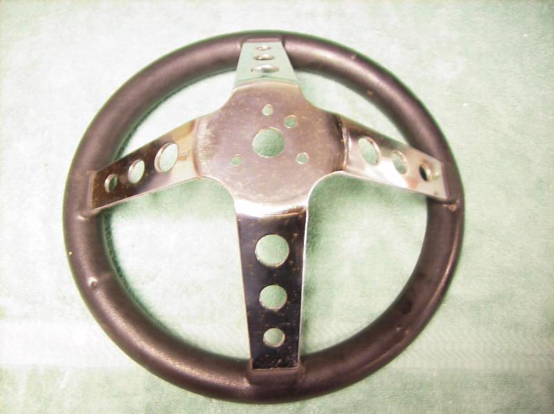 Vintage 4 Spoke Gasser Steering Wheel 11 1/2