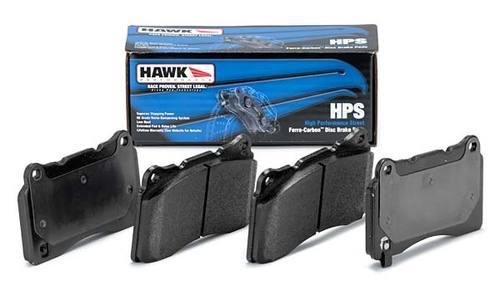 Hawk hps brake pads 2011 ford fiesta s se sl hps front hb668f.567 