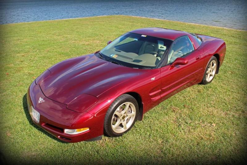 Chevy corvette 50th anniversary hd poster sports car print multiple sizes avail