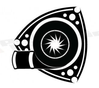 Turbo rotary - vinyl decal sticker! many colors!!!!