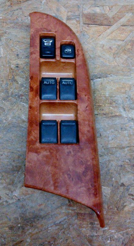 02-04 infiniti i35 driver side master power window switch 