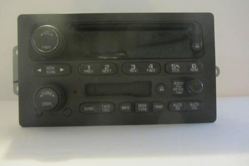 Delco 15104156 radio cd cassette gmc sierra yukon envoy tahoe silverado 03 04 05