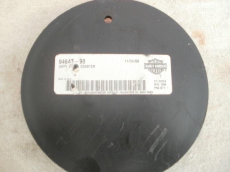 Harley davidson hd jiffy stand coaster free shipping ,new, nr