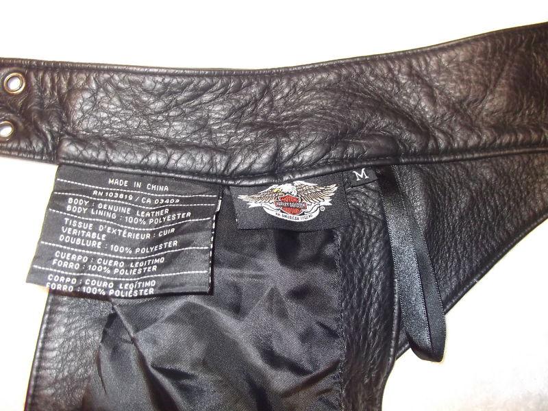 Womans Harley Davidson Chaps in size Med., US $59.99, image 7