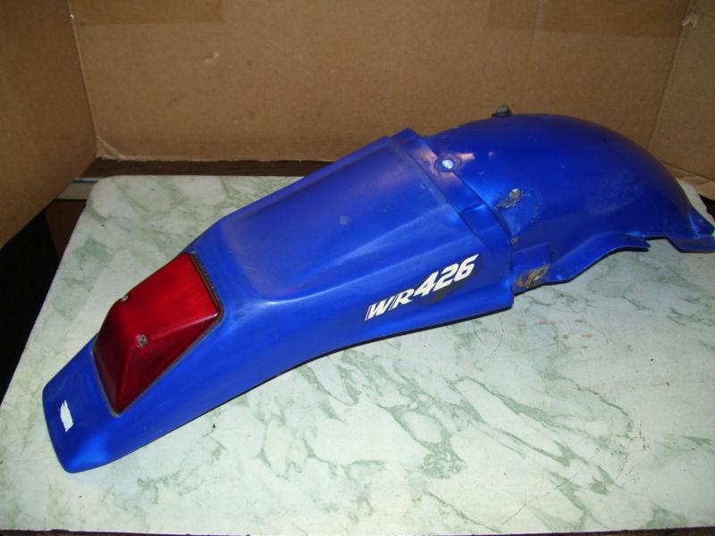 Yamaha wr426 rear fender w/ taillight