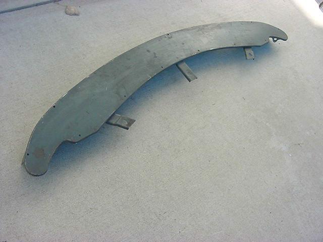 1941-46-47-48 mopar chrysler desoto rear bumper stone guard rear pt# 1238267