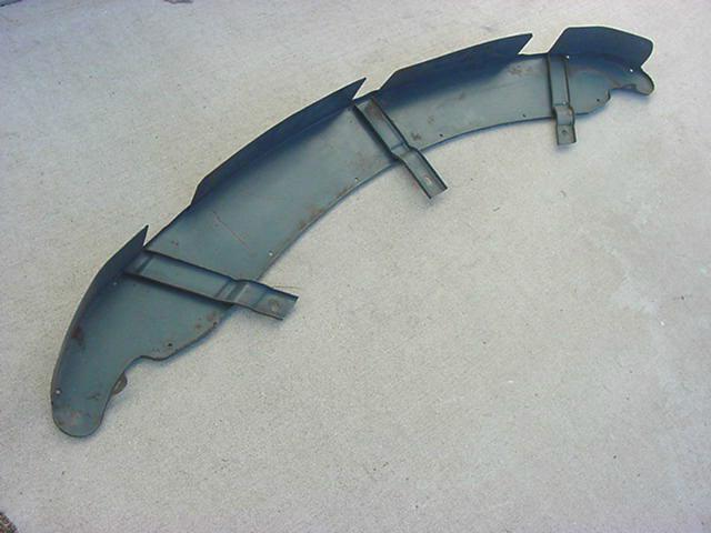 1941-46-47-48 MOPAR CHRYSLER DESOTO REAR BUMPER STONE GUARD REAR PT# 1238267, US $99.50, image 3