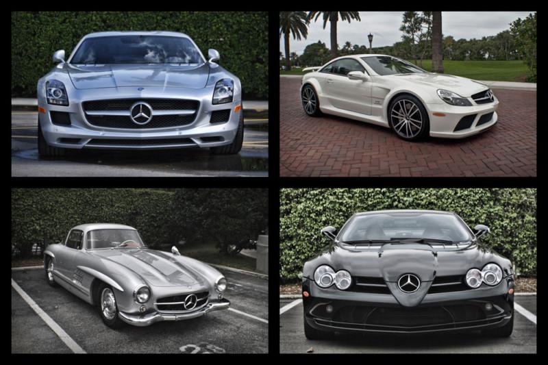 Mercedes sls amg sl65 300sl slr hd poster super car print multi sizes avail