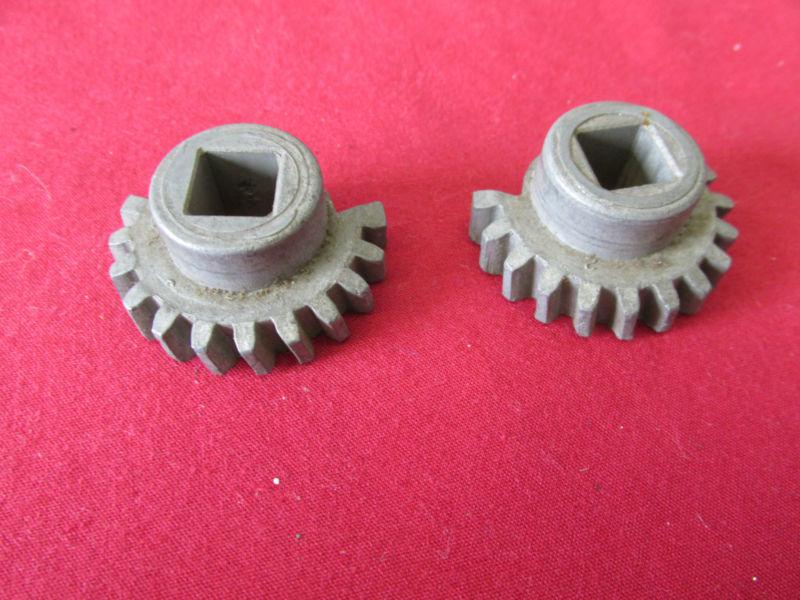 1942-48 ford vent wing window gears new pair 1013