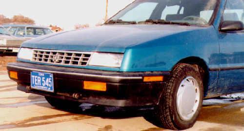 Blue ox bx1918 base plate for dodge shadow 91-94