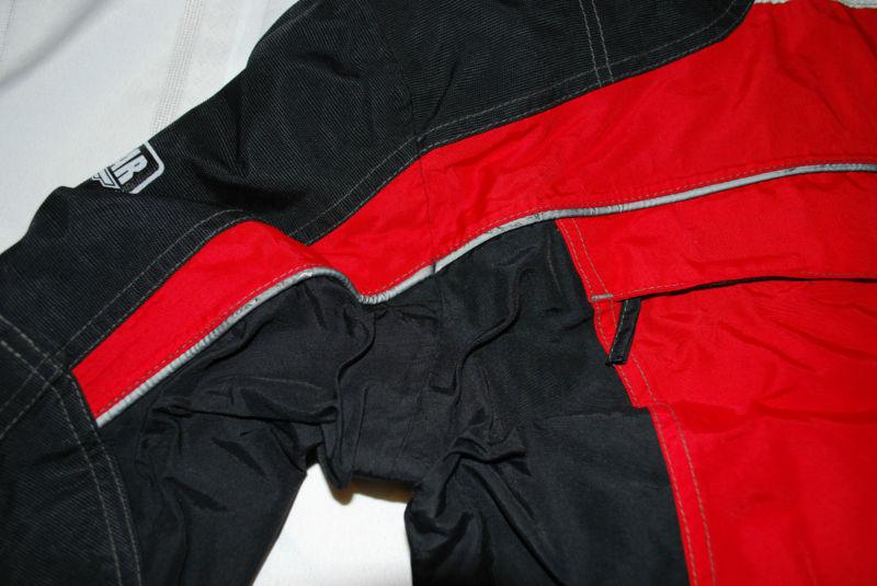 Womens FirstGear Textile Motorcycle Jacket Removable Liner Red Small Touring, US $99.99, image 4