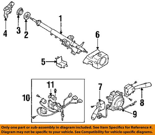 Subaru oem 83118fc030 combination switch/switch, multi-function/combination
