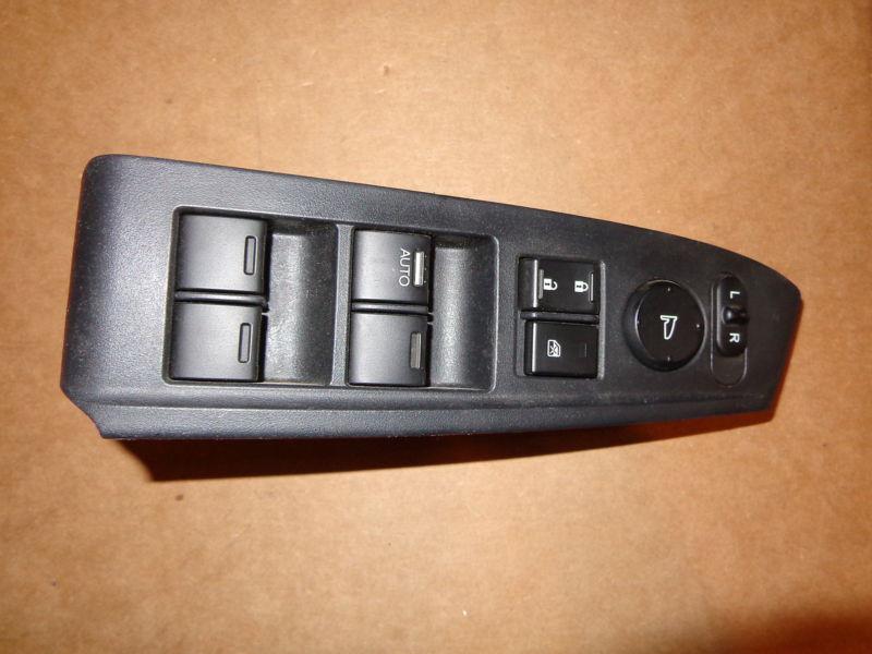 08-12 2008 2009 2010 2011 2012 honda accord power window switch black