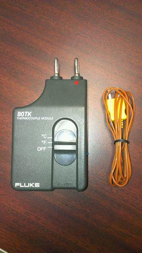 Fluke 80tk thermocouple module