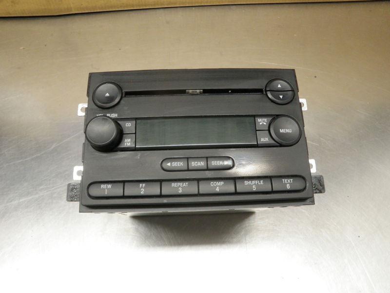 2005 2006 ford 500 five hundred (sedan) cd player radio oem 0682717