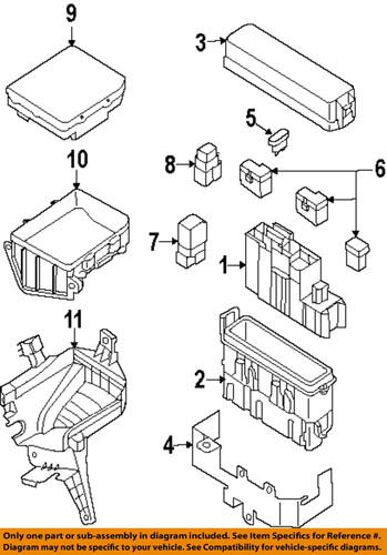 Nissan oem 24382ax001 electrical-housing