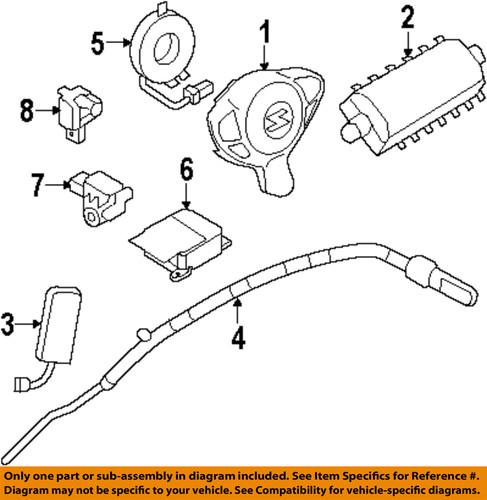 Nissan oem b55541ea0a air bag clockspring