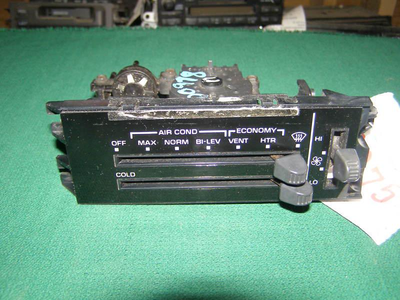 1990 1991 1992 1993 1994 1995 1996 oldsmobile ciera ac climate control oem