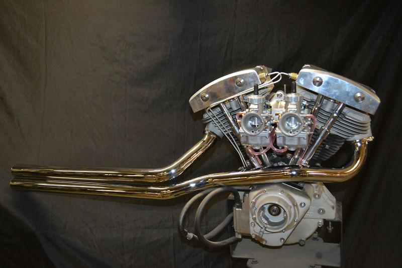 Shovelhead .......Chrome Shotgun Exhaust System ( Chopper, Bobber ) , US $279.00, image 2