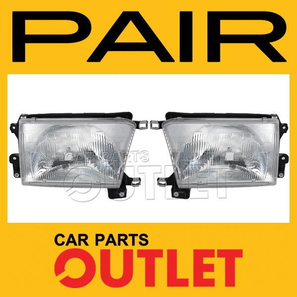 96-98 toyota 4runner head light lamp assembly left+right set pair replacement 97