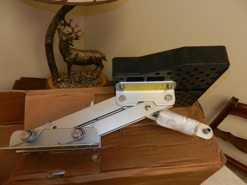 New jack plate motor mount garelick, o.b mtr brkt alum to 7.5-12 hp, 71042 