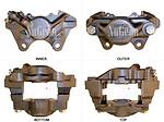 Nugeon 22-05403r rear right rebuilt caliper with hardware