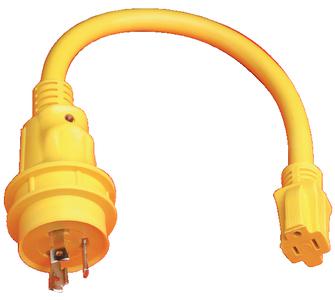 Marinco recreational group 15amp/125v female adapterpower 105spp