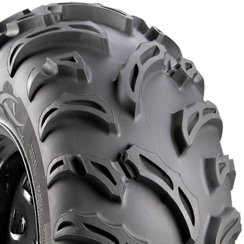 2 new 25x10-12 carlisle atv black rock 25/10 tires