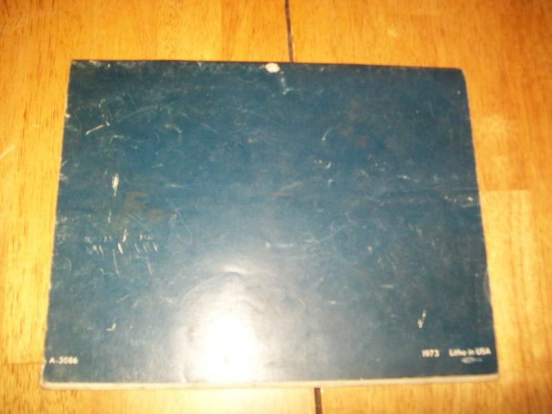 1973 engine tune-up specification guide from ac gm