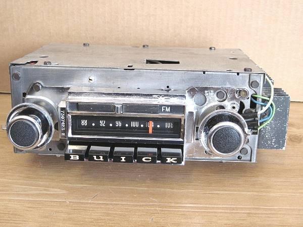 1968 buick and riviera gm delco am/fm  fader radio - serviced - plays good!!