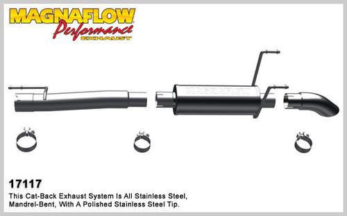 Magnaflow 17117 dodge truck ram 1500 truck stainless catback performance exhaust