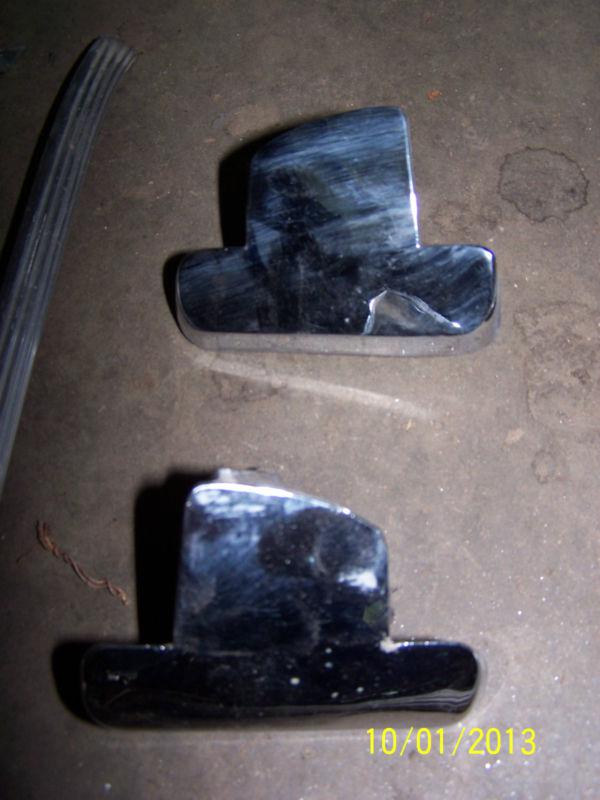 1957 CHRYSLER IMPERIAL 4 DOOR HARDTOP DOOR PILLAR COVER MOLDINGS, US $39.99, image 2