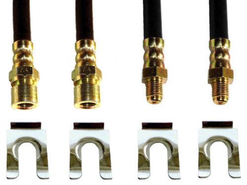 1956 1957 1958 1959 porsche 356 a 1600 brake hoses + clips dot new