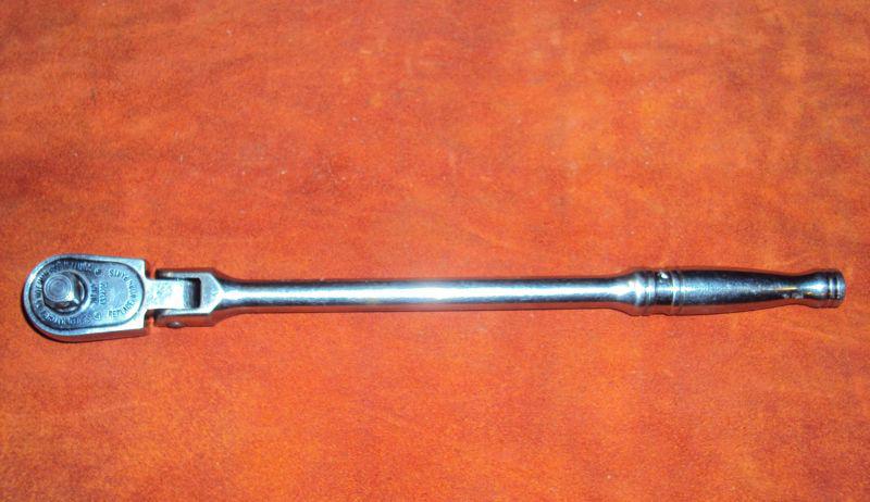 .SNAP ON TOOLS 3/8“ DRIVE FLEX HEAD LONG HANDLE RATCHET - EXCELLENT, US $64.99, image 2