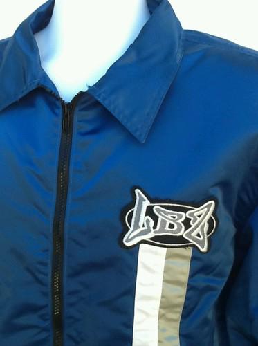 Lbz XLarge Jacket Blue / Old School Vintage motor cycle jacket, US $24.00, image 2